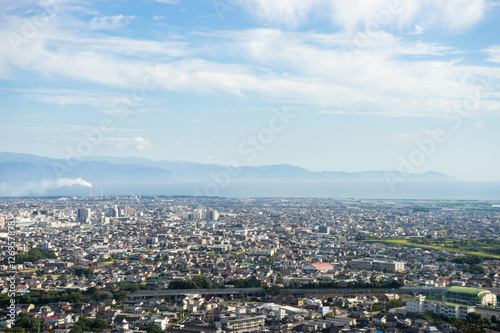 Fototapeta Naklejka Na Ścianę i Meble -  Cityscape of Fuji-shi