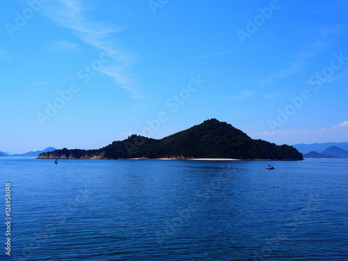 瀬戸内海の無人島