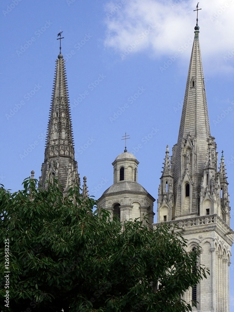angers cathedral loire valley france angers cathedral loire valley france