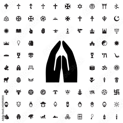pray icon illustration