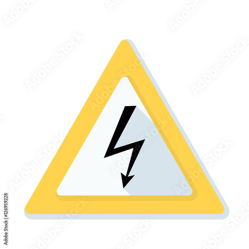 Free Download High Voltage Risk sign - GFXLoad