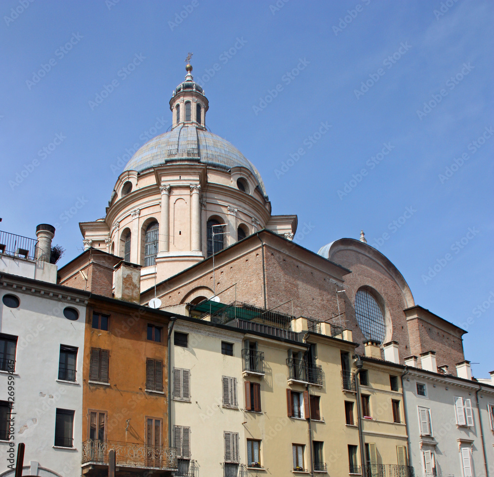 Coupole de la basilique Sant'Andrea de Mantoue, Italie
