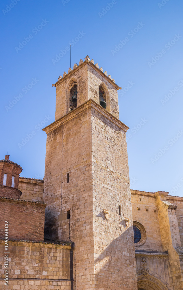 Tower of the Santa Maria de los Sagrados Corporales church in Da