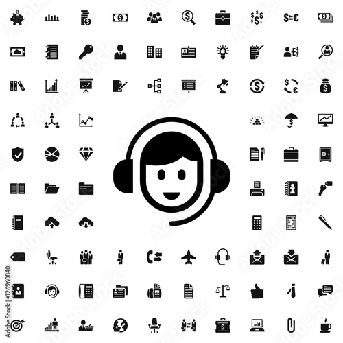 support icon illustration