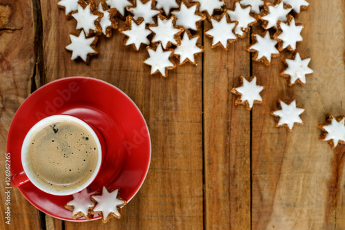 Tapety artystyczne Christmas coffee