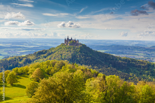 Obraz na płótnie Hohenzollern Castle, Baden-Wurttemberg, Germany w salonie
