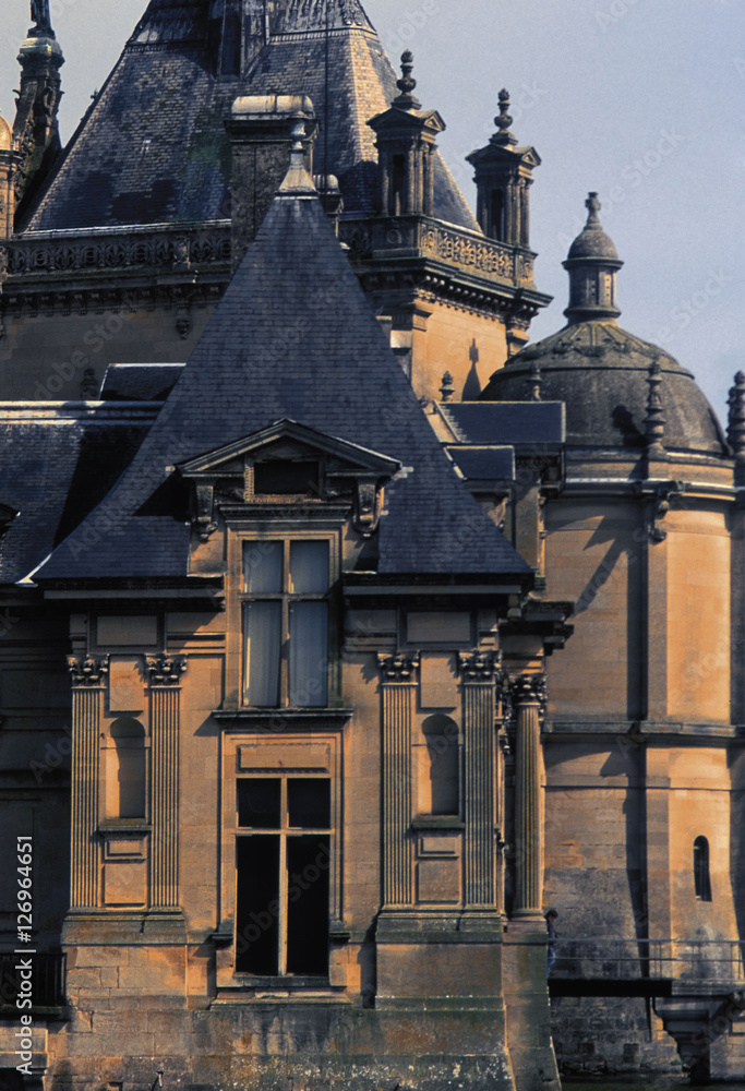 Fototapeta premium chateau chantilly picardy france