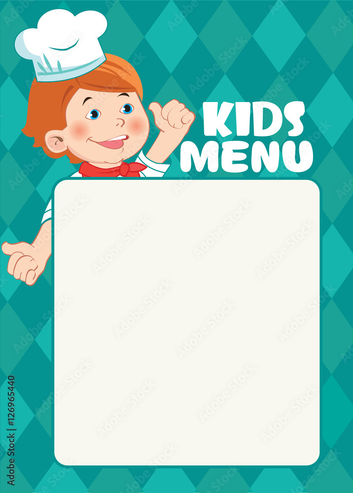 Cartoon Happy Cook Boy With A Kitchen Accessories Vector Picture. Cafe Menu Template. Cafe Menu Board, Ideas, Design, Cover. Cartoon Happy Cook Boy With A Kitchen Accessories Vector Picture. Cafe Menu Template. Cafe Menu Board, Ideas, Design, Cover.