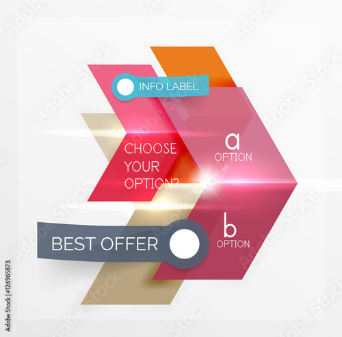 Business infographics templates