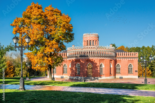 Павильон в Царицыно Pavilion in Tsaritsyno