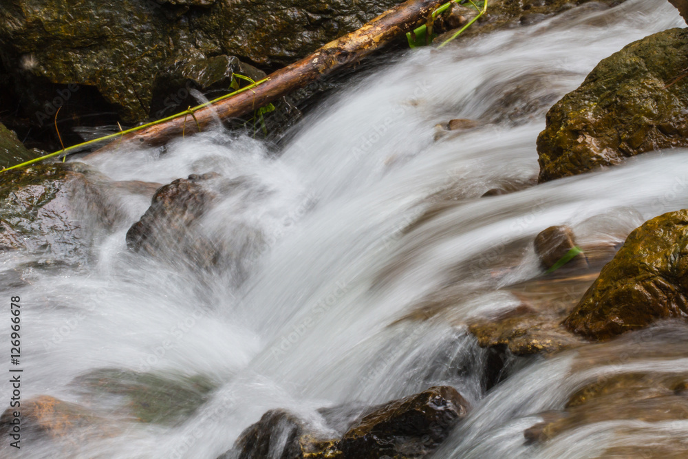 Fototapeta premium Thor Thip waterfall in thai national park