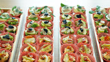 catering finger food, Serve in tray set