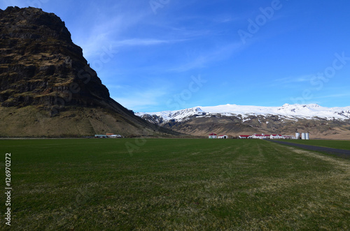 Gorgeous View of Eyjafjalla Glacier photo