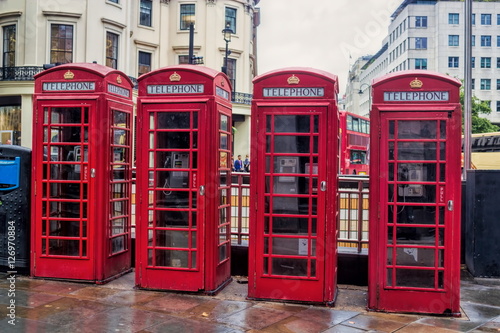 London, Telefonzellen