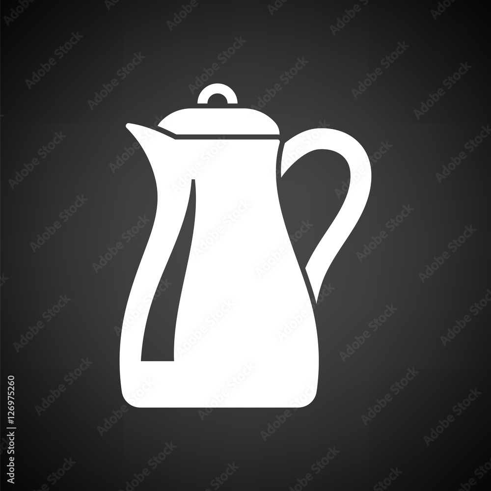 Fototapeta premium Glass jug icon