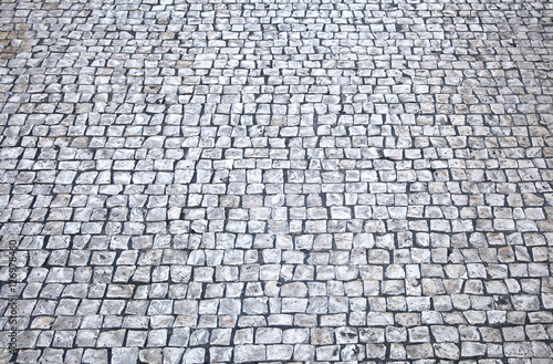Cobblestone floor background