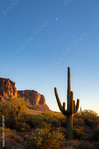 Superstition Mountains in Arizona