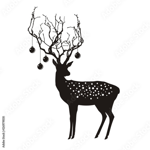 новогодний олень