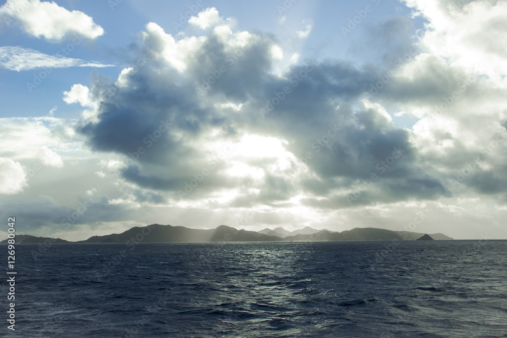 sky island horizont sea sky island horizont sea