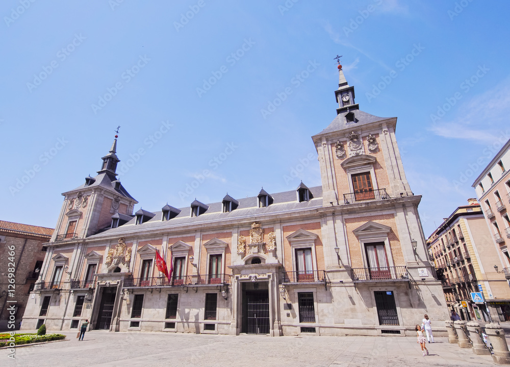 Obraz premium Spain, Madrid, View of the Market of San Miguel.