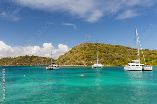 A calm bay in Antigua