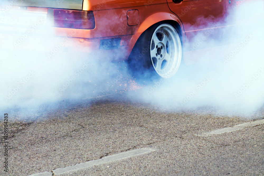 Obraz premium drift car