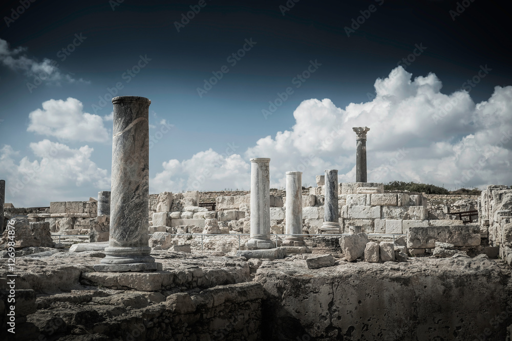 Ruins of Kourion. Limassol District, Cyprus