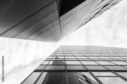 Wallpaper Mural Building up 3 black and white Torontodigital.ca