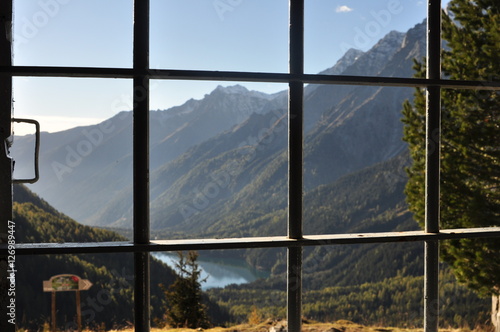 Dolomiten, Staller Sattel, Fensterblick © Inka