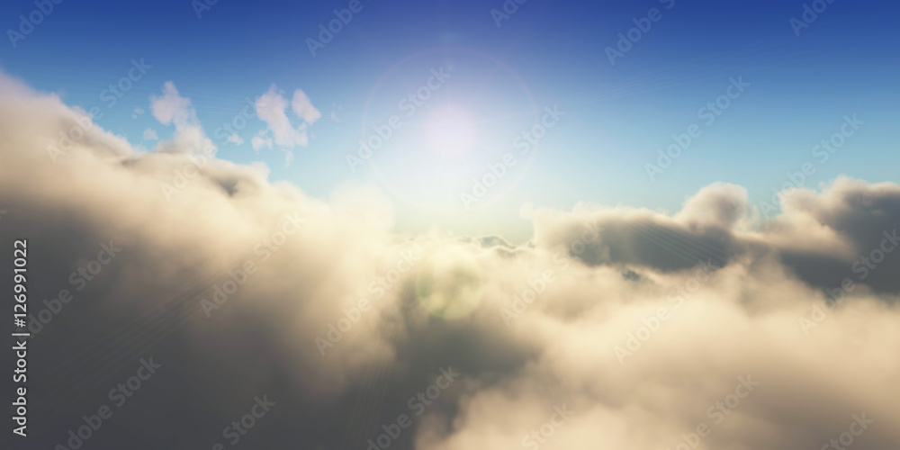 fly over clouds sunset fly over clouds sunset