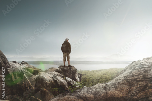 Konstfotografi Backpacker