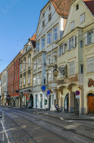 street in Graz  Austria