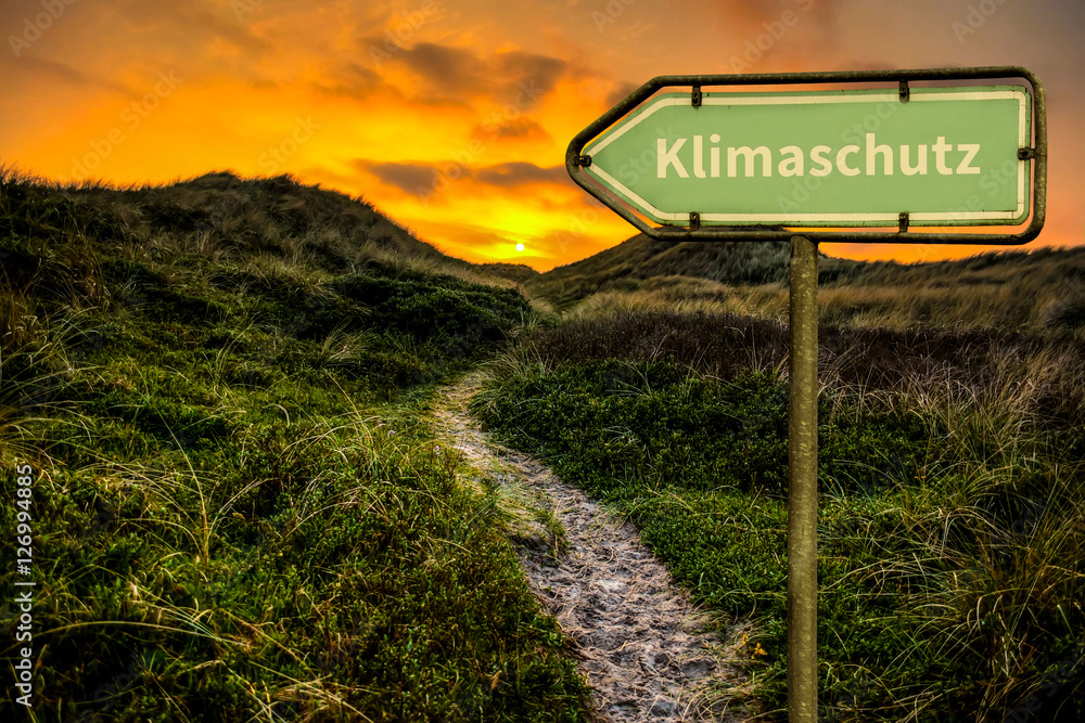 Schild 165 - Klimaschutz