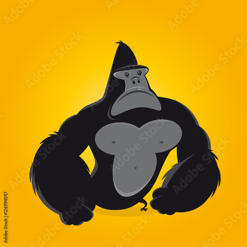 gorilla clipart ape