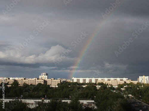 Радуга над городом