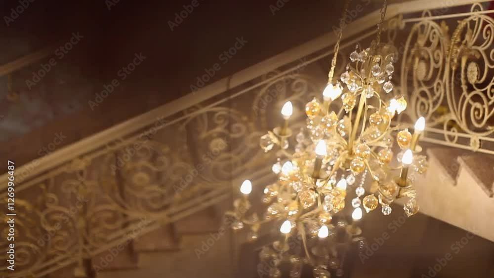 chandelier in the hall chandelier in the hall