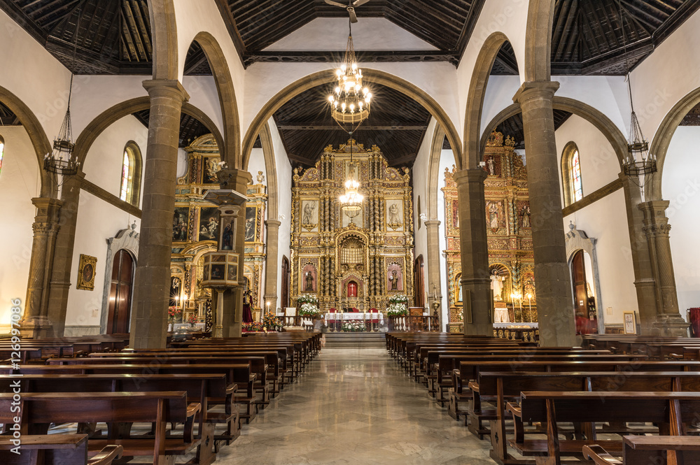 Église de Nuestra Senora de la Pena de Francia à Puerto de la Cruz (Tenerife, Espagne)