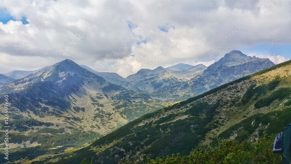 High in the mountain High in the mountain