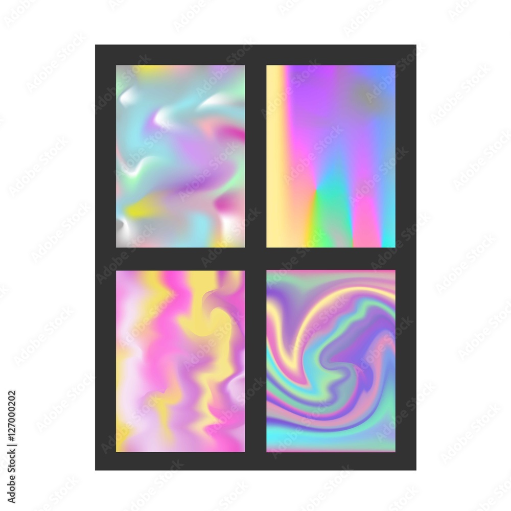 Abstract blur color layout design
