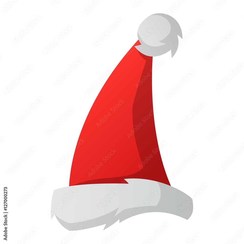 Santa christmas hat vector illustration. Santa christmas hat vector illustration.