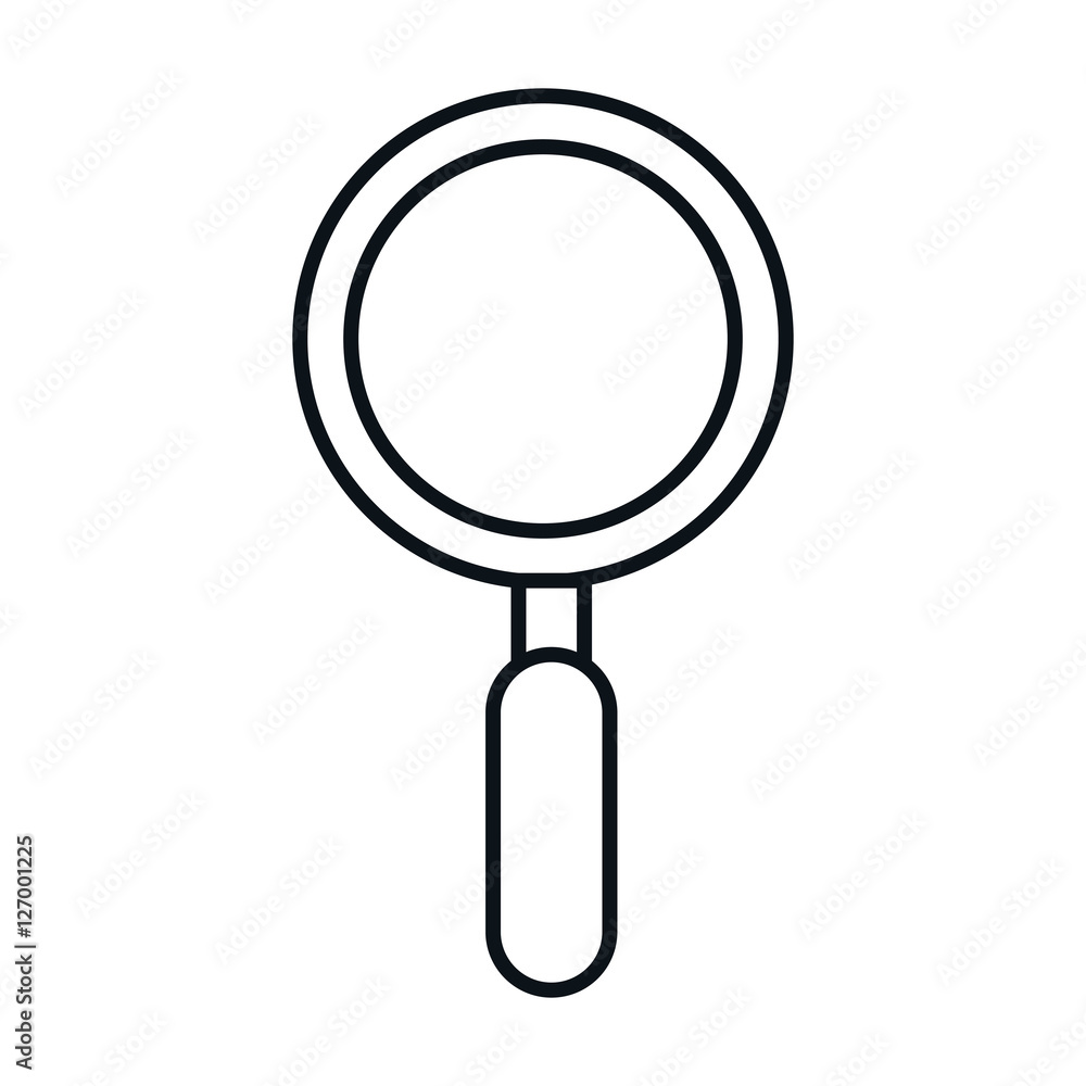 search magnifying glass isolated icon vector illustration design search magnifying glass isolated icon vector illustration design