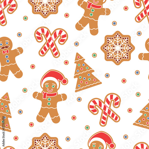 Christmas seamless pattern