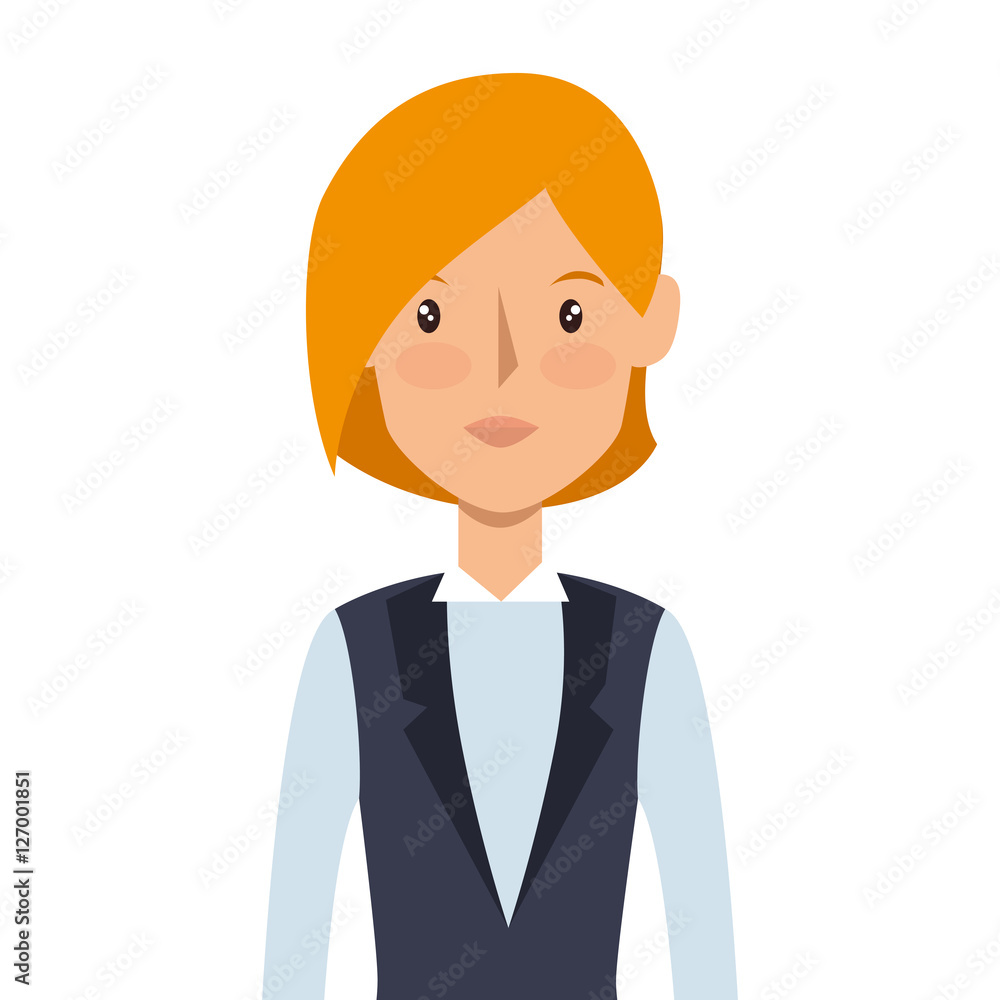 businesswoman character avatar icon vector illustration design businesswoman character avatar icon vector illustration design