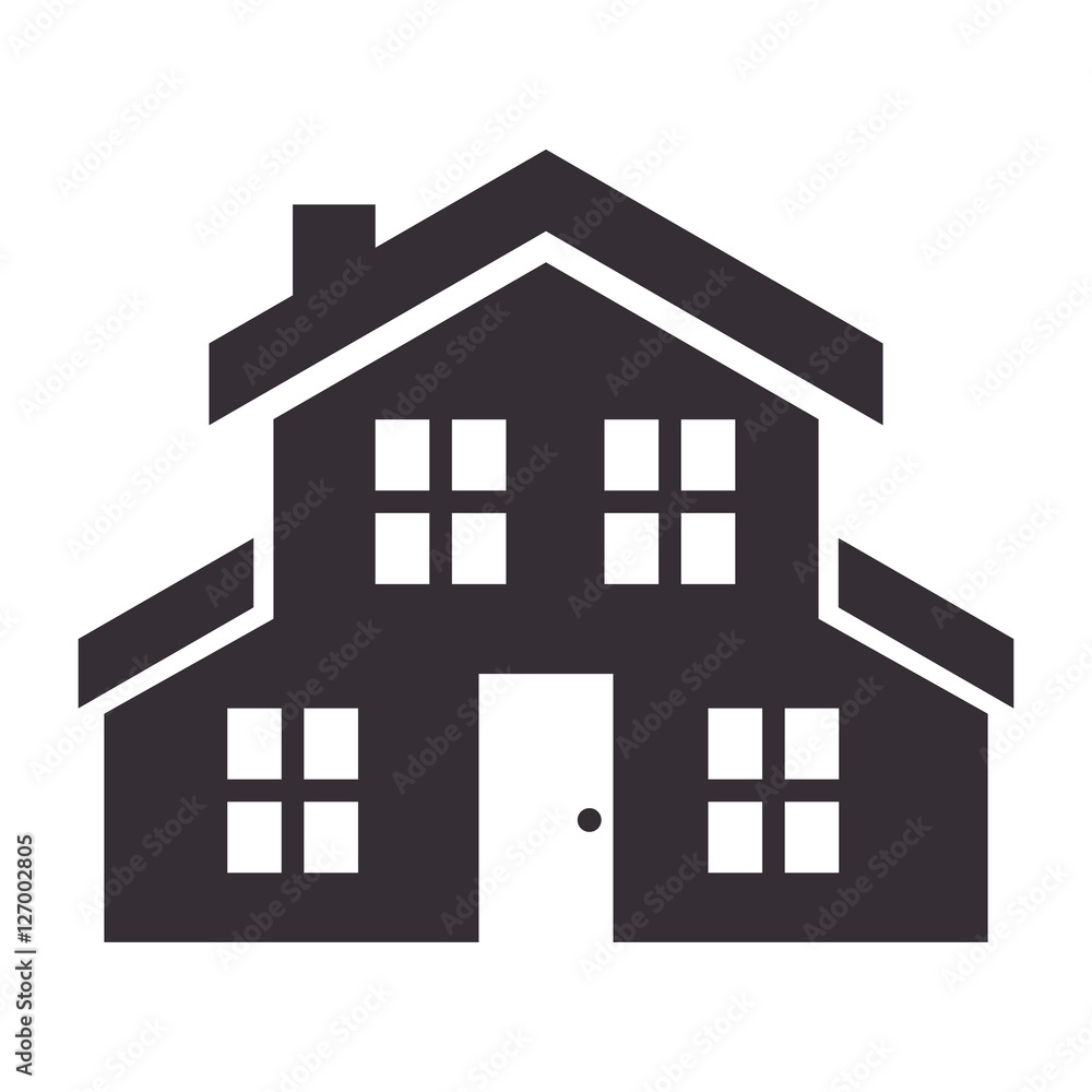 home house silhouette icon vector illustration design home house silhouette icon vector illustration design