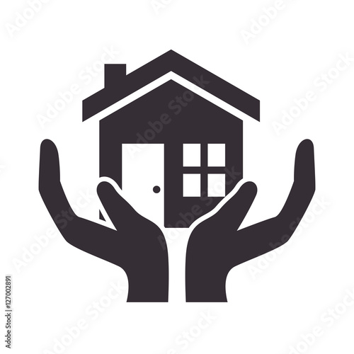 house insurance concept icon vector illustration design