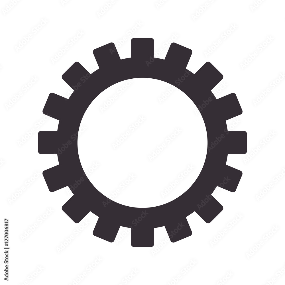gear setting isolated icon vector illustration design gear setting isolated icon vector illustration design