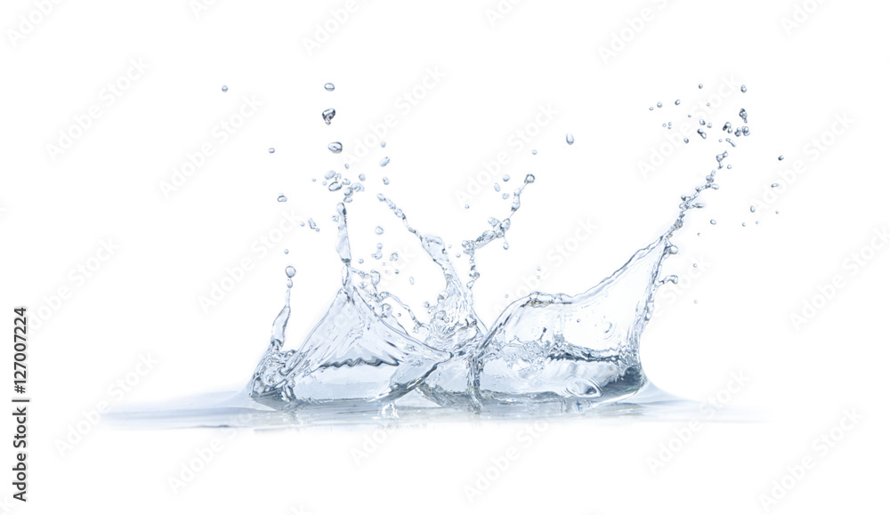 Isolated Water Splash Isolated Water Splash