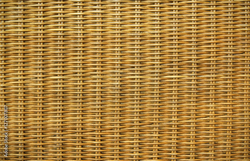 Background and texture with rattan