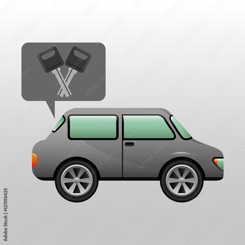 sedan car keys design vector illustration eps 10 sedan car keys design vector illustration eps 10