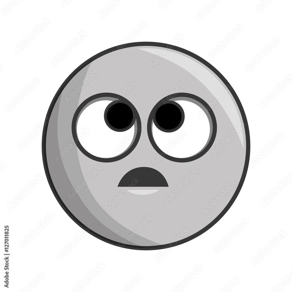 face circle emoticon kawaii style vector illustration design face circle emoticon kawaii style vector illustration design